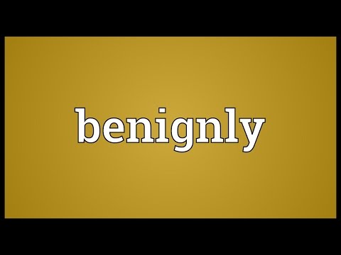 Header of benignly