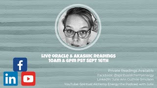 Live Readings with Julie