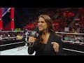 Raw - Stephanie McMahon and Mr. McMahon announce Triple H will not compete: Raw, June 3, 2013 Raw - Stephanie McMahon and Mr. McMahon announce Triple H will not compete: Raw, June 3, 2013