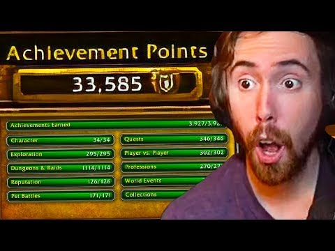 Asmongold SHOCKED By Player Who Completed ALL Achievements In World of Warcraft