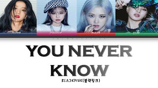 BLACKPINK You Never Know Lyrics (Color-Coded/ENG/HAN/ROM)
