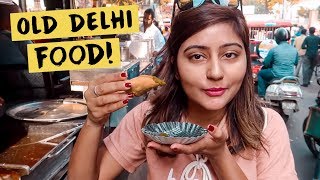 EXPLORING OLD DELHI AND ITS INCREDIBLE STREET FOOD! | Old Delhi Vlog | Kritika Goel