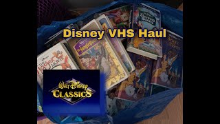 Disney Vhs Haul. Oh Boy...