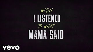 MAMA SAID Lyrics - BOW ANDERSON