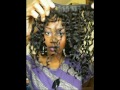 Natural looking sew in weave