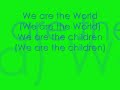 Usa For Africa - We are the World (lyrics on screen)