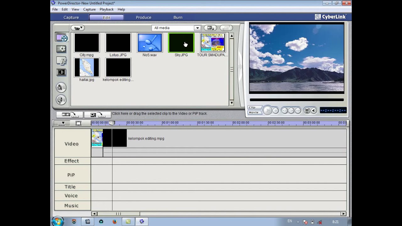 Tutorial Membuat Video Editing | tutorial cara membuat video editing dengan cyberlink power Tutorial Membuat Video Editing | tutorial cara membuat video editing dengan cyberlink power