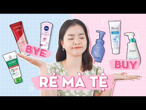 Review 10 Loại Sữa Rửa Mặt Dưới 200k ♡ Có Nên Mua ♡ Quin