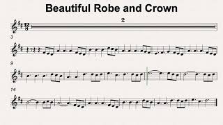 D Maj 128 Beautiful Robe and Crown