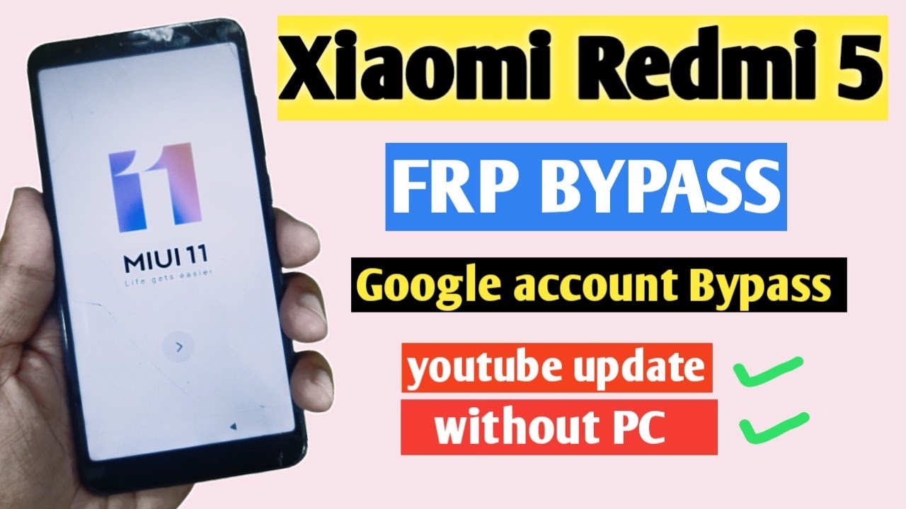 Xiaomi Redmi 5 Frp Frp unlock | Redmi 5 Google Account Xiaomi Redmi 5 Frp Frp unlock | Redmi 5 Google Account