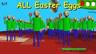 All Easter Eggs Baldis Basics Your Average Decompile Mod