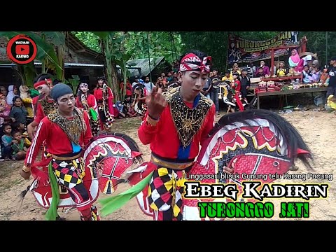 janturan ebeg kadirin turonggo jati kuda kepang banyumasan langgasari blisuk karang pucung Cilacap