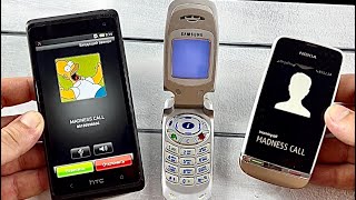 Old Push-On Samsung A800 Vs Hts Desire 600 Vs Nokia 311 Madness Call Incoming, Outgoing Calls