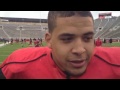 Karl Williams post scrimmage 4/13/13