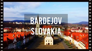 Beautiful Slovakia Bardejov Cinematic Drone Video