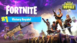 FIRST VICTORY ROYALE (FORTNITE BATTLE ROYALE)