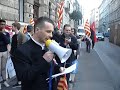 Csíki László beszéde a katalán tüntetésen