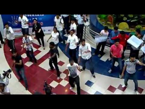 Flash Mob at Hyderabad GVK