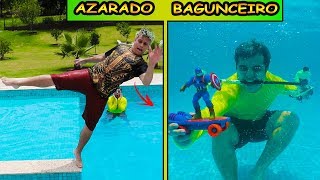 Tipos De Crianças Na Piscina 5 Família Maloucos
