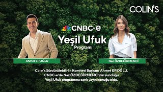 Colins Cnbc-Ede Yeşil Ufuk Progr Konuk Oldu