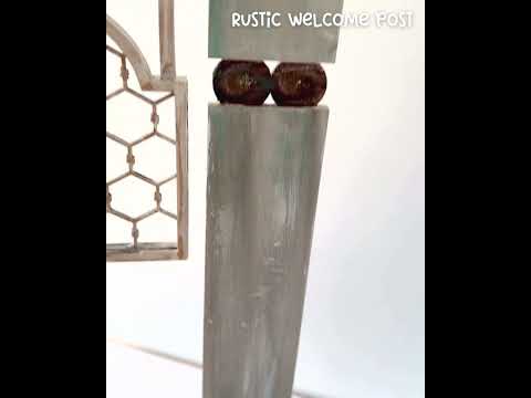 Large Rustic DIY home decor craft Welcome Post/sign - MDF DIY kit for Card Making, Crafts Large Rustic DIY home decor craft Welcome Post/sign - MDF DIY kit for Card Making, Crafts