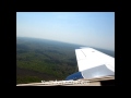 In Cessna 402 Flying Out of Martha's Vineyard, MA.