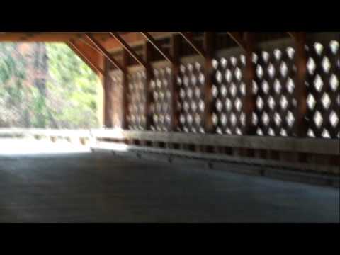 rockdale county covered bridge.. 4:13. This bridge is 150 feet long and 36 