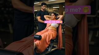 Saree Main Shakti Beautiful Lady In Saree Legs Day Workout