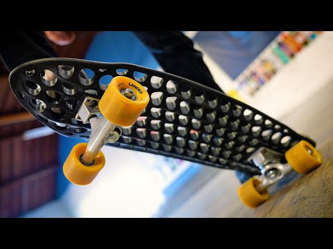 25 KICKFLIPS ON WEIRD SKATEBOARDS!
