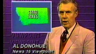 1986 KTGF TV Al Donohue