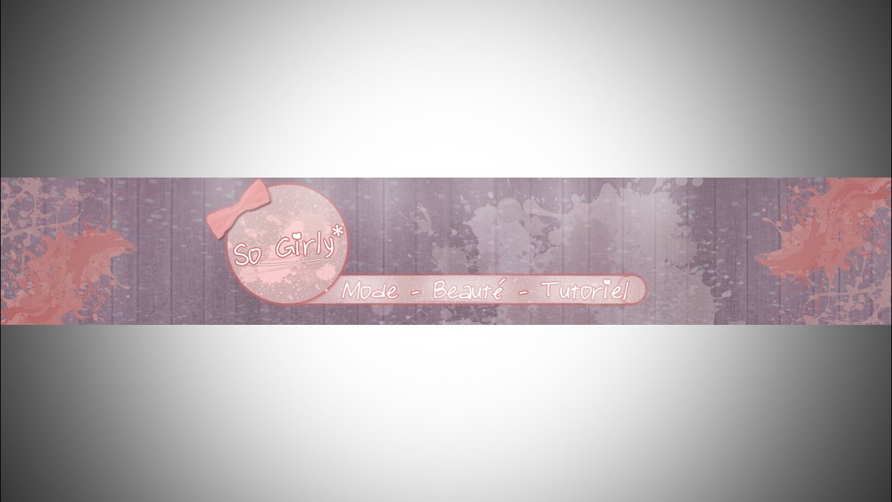 [Ps] Girly Banner (Link in the description) - YouTube