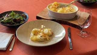 Potato gratin easy cooking - yummy eating