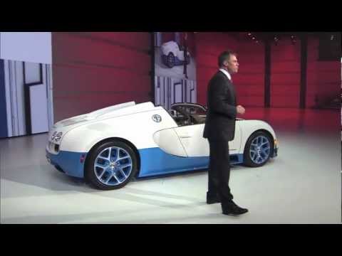Special Edition Bugatti Veyron 16.4 Grand Sport Vitesse at Volkswagen Group Night in Paris 2012