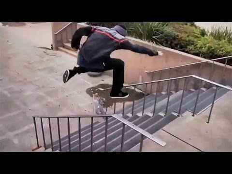 INSTABLAST! - 360 Hardflip BS Lipslide Street Rail Arcade Skating, Switch Big Heel Boardslide!