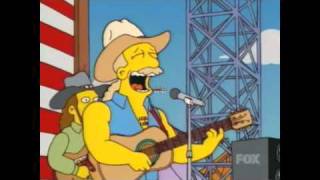 Watch Simpsons America i Love This Country video