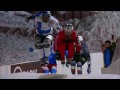High Speed Ice Cross Downhill Racing in Helsinki