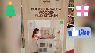 Kidkraft Wooden Play Kitchen🤷🏻♀️Kidkraft Toy Kitchen🎅🏼Cocina de Juguete para Niñas🛍Target Sale