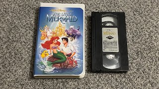 The Little Mermaid 1990 Vhs Sticker Label Copy Overview Another Overdue Video