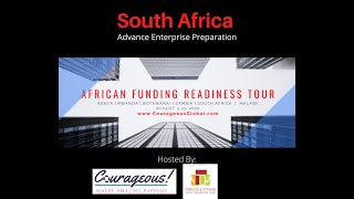 SOUTH AFRICA - Advance Preparation for African Funding Tour.