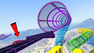 Gta 5 Parkour Race Gta 5 No Copyright Gameplay 4K 60Fps Gta Gameplay For Tiktok & Youtube 1084