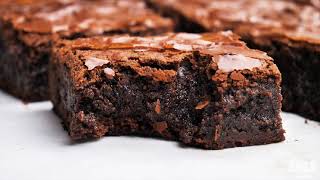 The Best Fudgy Brownies Recipe | Simple Way Of Making The Perfect Fudgy Brownies