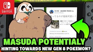 NEW Gen 8 Pokemon Might be Hinted By Masuda for Pokemon Switch 2019 & Pokemon Generation 8!?