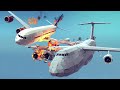 Airplane Crashes & Shootdowns #25 | Besiege