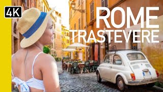 Walking Trastevere Rome Italy Now! Rome's Trendiest Neighbourhood Now!