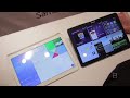 Samsung Galaxy Note Pro 12.2 vs Galaxy Tab Pro 12.2 - Hands On - CES 2014