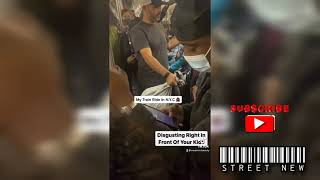 Black Man Hits White Woman In Front Of Her Husband
