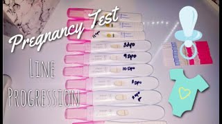 pregnancy test progression 2018