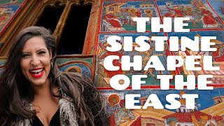 Unescos Heritages In Romania - The Voronet Monastery In Moldova