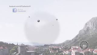 Sphere Ufos Fly Over Bosnia April 2016