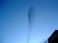 A strange cloud of flying birds